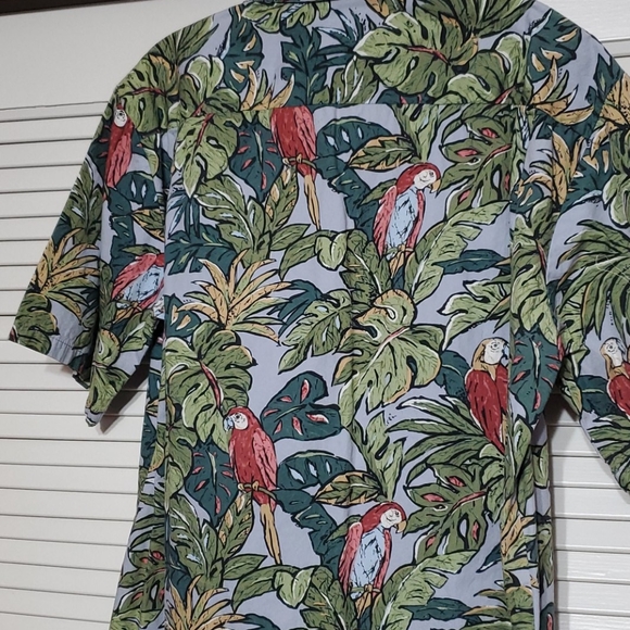 Hawaiian Original Men Short Sleeve Shirt Cotton M - Picture 3 of 7